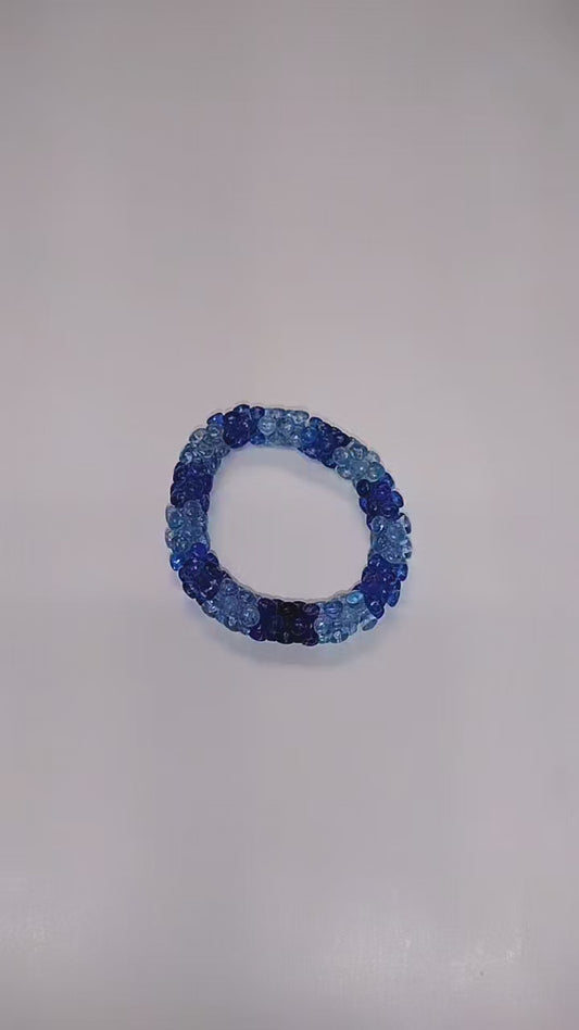 Glow in the Dark Rainbow Fidget Bracelet